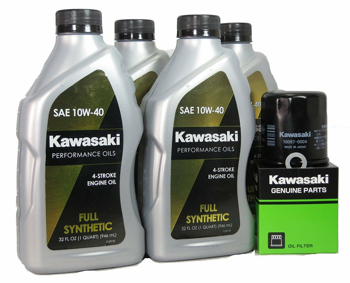 16-20 KAWASAKI NINJA ZX-10R Full Synthetic Oil Change Kit